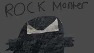 Among us: The rock monster!