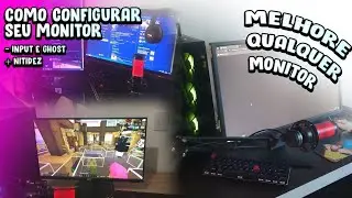 Como configurar QUALQUER Monitor! (+Nitidez & -Inputlag)