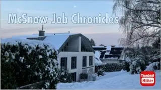 OFW in Germany Kahit makapal ang snow trabaho pa din