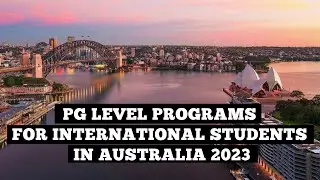 PG level programs in Australia-2023