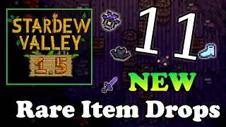 11 NEW Rare Item Drops in Stardew Valley 1.5 Update - How to get them