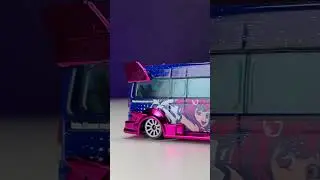 Majorette Tune Ups. Toyota Haiace Anime. 
