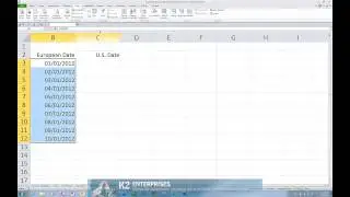 Converting Text Dates To Excel Dates En Masse