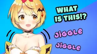 Mel isn't sure how to use her jiggly motion - Yozora Mel [Hololive]