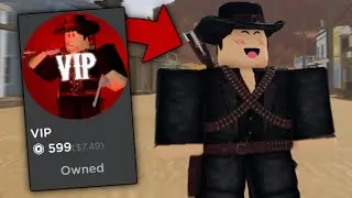 Becoming A VIP in Roblox Westbound!