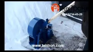 Дробилка для переработки веток, древесных отходов, горбыля