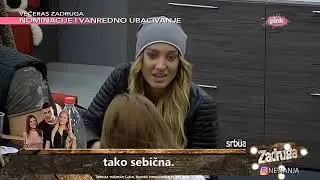 Televisa Presenta PARODIJA Razgovor Lune i Kije Kockar ZADRUGA