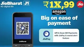 Jio Bharat J1 4g Keypad Feature Phone 🔥🔥 | Jio New 4G Keypad Phone, UPI Payments, 2500MAH, 4GB |