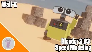 Speed Modeling Wall-E in Blender 2.83 | Timelapse