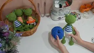♥♥ вяжу большую партию лягушек ♥♥
