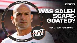 SCAPEGOATED?! 👀 Is Robert Saleh to blame for the Jets' rocky start?! | First Take