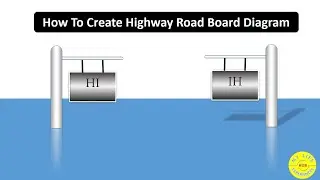 How To Create Highway Board Diaram In PowerPoint