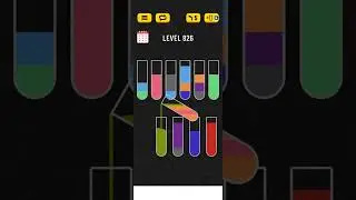 Water sort puzzle level 826