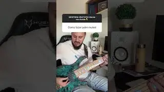 PALM MUTE NO BAIXO