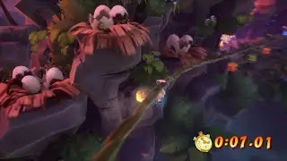 Dino Dash Platinum Relic - Crash Bandicoot 4