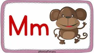 The Alphabet. Unit 3. Letter Mm. (ESL Alphabet, for non-natives)