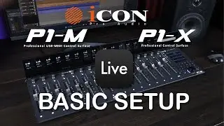 P1-M DAW Controller & P1-X DAW Control Expander Basic Setup with Ableton Live
