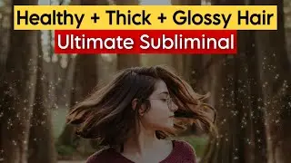 HAIR GROWTH Subliminal ✨ Manifest Healthy Hair + Cure All Hair Problems