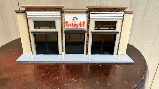 O Scale Turkey Hill Gas Station Assembly