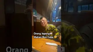 Orang Jepang🇯🇵Makan Bon Cabe 🥵 #monkeysspinningmonkeys #kenshusei #tinggaldijepang #jepang