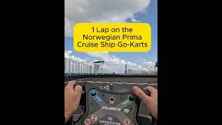 1 Lap on the Norwegian Prima Cruise Ship Go-Karts