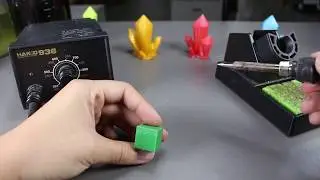 Smoothing 3D Printed PLA Print with a Soldering Iron