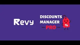 Revy Discounts Manager Pro by Revy - Shopify App