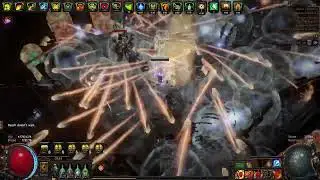POE 3.20 - Deadeye - Nimis KB COC Fireball - 80% Delirium Maping