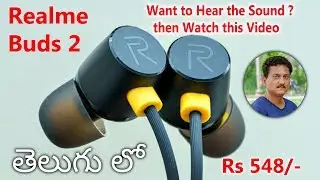 Realme Buds 2 Unboxing & True Sound Test... in Telugu 🔥🔥
