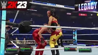 WWE 2K23 1.12 PC Mods MyRise The Legacy Bayley '18 Part 16