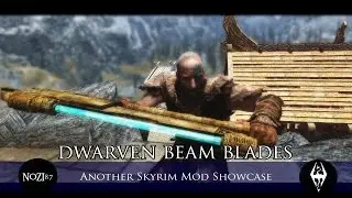 TES V - Mods: Dwarven beam blades by mahty