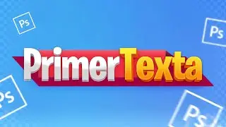 Como hacer texto en Photoshop | Texto para miniaturas en Photoshop