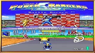 POWER RANGERS ZEO: BATTLE RACERS - SNES - Full Gameplay