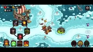 Kingdom Rush Vengeance | IMPOSSIBLE | Frozen Rapids - 3 Stars