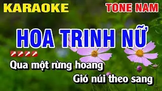 Karaoke Liên Khúc Nhạc Sống Hoa Trinh Nữ Tone Nam ( PHỐI MỚI ) - Beat chuẩn