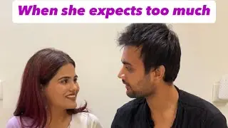Mujhe laga🤷🏼‍♀️ @deepestgarg | #surbhipalaria #comedyvideo #relationshipdrama #couple #girlfriend