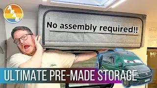 No Assembly Required!! VAN DER MOON Moon Box Camper Van Storage