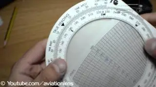 CRP-5 *HOW TO * Find Groundspeed and Drift Angle   [ Given  and TAS and W/V ]