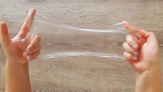 CAM GİBİ SAYDAM || ŞEFFAF SLİME YAPIMI
