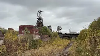 Chatterley Whitfield Colliery in a state of disrepair