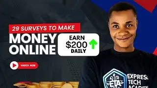 29 SURVEY WEBSITES TO EARN MONEY ONLINE