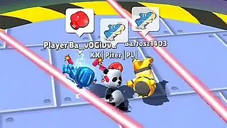 BEST Emote Fight EVER in Stumble Guys !