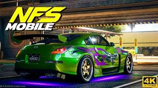 Need For Speed Mobile (Nissan 350Z) OPEN WORLD Gameplay | MaxGraphics 4K