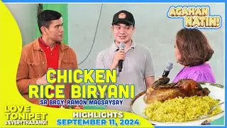 CHICKEN WITH RICE BIRYANI AT YOGURT SAUCE SA BRGY. RAMON MAGSAYSAY, QUEZON CITY