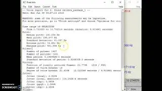 Unit 4 Praat video assignment