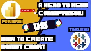 Power BI Vs Tableau: How to Create Donut Chart