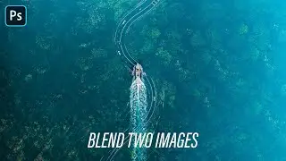 Blending  and displacing effect | blend images | Photoshop manipulation
