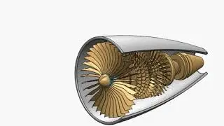 Turbo fan Modelling design in Catia