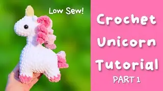 Crochet Unicorn Tutorial - Free Crochet Pattern How To Part 1