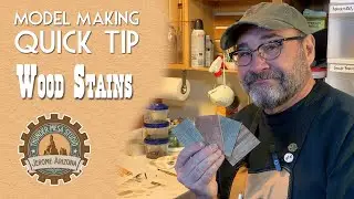 Model Making Quick Tip: Wood Stains